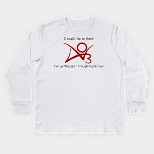 ao3 supremacy Kids Long Sleeve T-Shirt